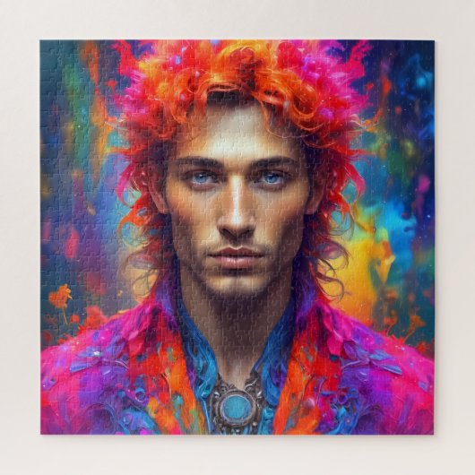 ジグソーパズルセットオブアマンポートレート ジグソーパズル (縦)