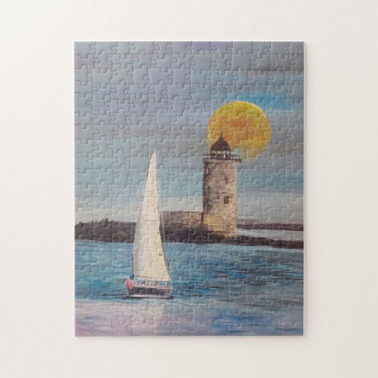 ジグソーパズルセーリングボートバイJPデニエル ジグソーパズル (縦)