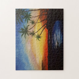 ジグソーパズルビーチサンセットバイJPDenyer ジグソーパズル