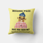 ジグソーパズルファンタティックパズル不機嫌 クッション (裏面)