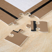 ジグソーパズルブラック/タンヤギ ジグソーパズル (側面)