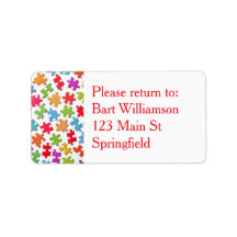 ジグソーパズル交換Meに戻るラベルシール