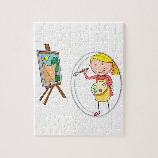 ジグソーパズル作家 ジグソーパズル (縦)