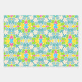 ジグソーパズル包装紙セット3 ラッピングペーパーシート (正面3)