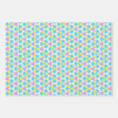 ジグソーパズル包装紙セット3 ラッピングペーパーシート (正面)