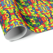 ジグソーパズル包装紙 ラッピングペーパー (ロールコーナー)