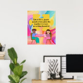 ジグソーパズル愛好家のギフトポスターライフ ポスター (ホームオフィス)