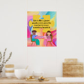 ジグソーパズル愛好家のギフトポスターライフ ポスター (キッチン)