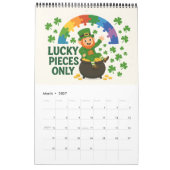 ジグソーパズル愛好家への贈り物 A Year in Pieces – 2027 カレンダー (3月 2027)