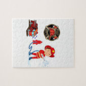 ジグソーパズル消防士 ジグソーパズル (横)