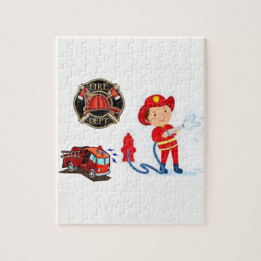 ジグソーパズル消防士 ジグソーパズル (縦)