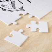 ジグソーパズル漁師 ジグソーパズル (側面)