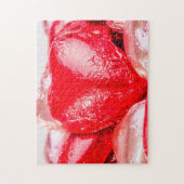 ジグソーパズル赤いハート ジグソーパズル (縦)