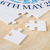 ジグソーパズル2023年コロネーション – 青 ジグソーパズル (側面)