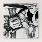 ジグソーパズル20x20ファインアートフィットウエスタンカウボーイ ジグソーパズル (横)