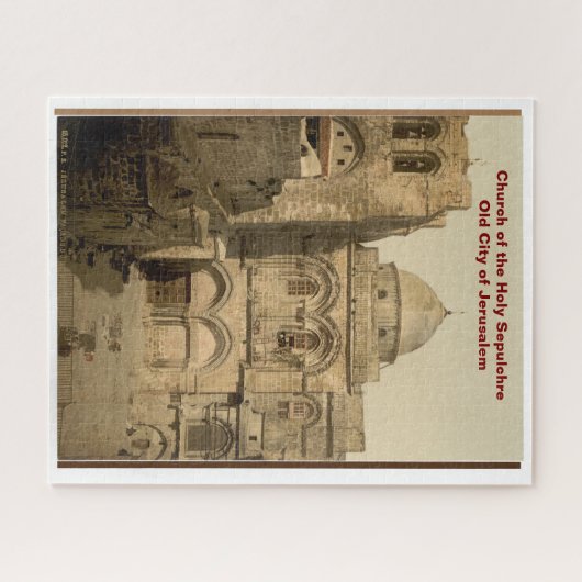 ジグソーパズル:エルサレムの聖墳墓教会 ジグソーパズル (横)