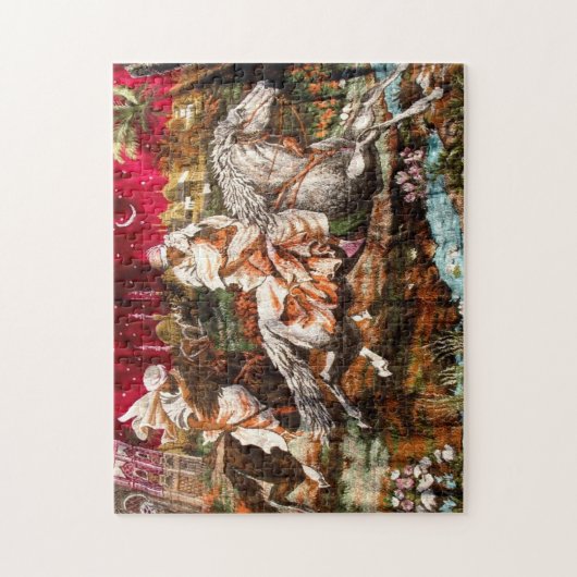 ジグソーパズル-クラシックなアラビアデザイン ジグソーパズル (縦)