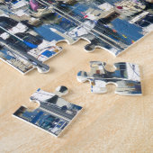 ジグソーパズル-サンディエゴのマリーナ ジグソーパズル (側面)