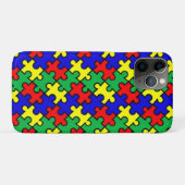 ジグソーパズル シームレス パターン Case-Mate iPhoneケース (裏面(横))