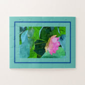 ジグソーパズル ピンクの蓮 (横)
