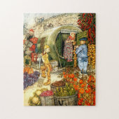 ジグソーパズル – ベジタブルガーデン – ヴィンテージ (縦)