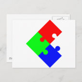 ジグソーパズル ポストカード (正面/裏面)