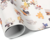 ジグソーパズル ラッピングペーパー (ロールコーナー)