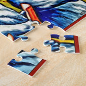 ジグソーパズル、ルイWain猫を歌っている猫 ジグソーパズル (側面)