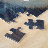 ジグソーパズル・全サイズ かわいい ラブラドゥードル 犬＆テキスト ジグソーパズル (側面)