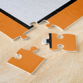 ジグソーパズル（昆虫）オオカバマダラ、モナークオンサンフラワー ジグソーパズル (側面)