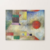 ジグソーパズル - "赤い風船" - パウル・クレーの作品 - 11x14 (横)