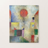 ジグソーパズル - "赤い風船" - パウル・クレーの作品 - 11x14 (縦)