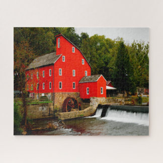 ジグソーパズル Clinton New Jersey Red Mill.