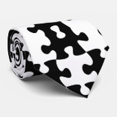 ジグソーパターン ネクタイ (ロール)
