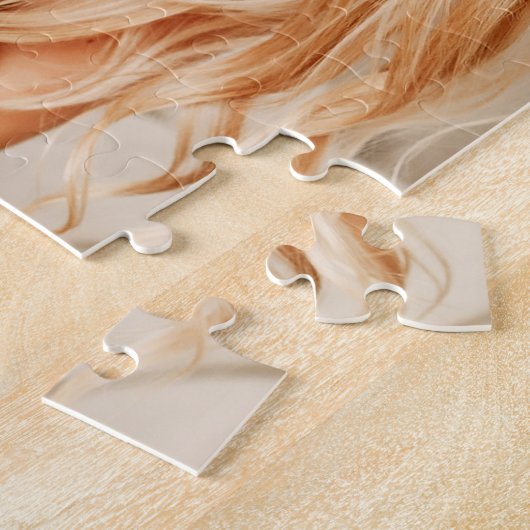 ジグソーパーソナライズされたパズルと写真カスタム付き ジグソーパズル (側面)