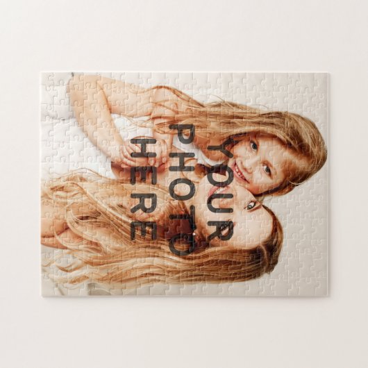 ジグソーパーソナライズされたパズルと写真カスタム付き ジグソーパズル (横)