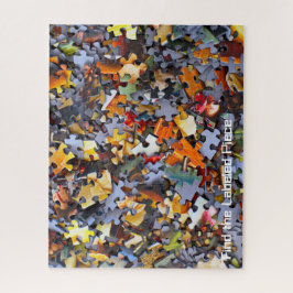 ジグソーピースカスタム文字カラフルユニーク ジグソーパズル