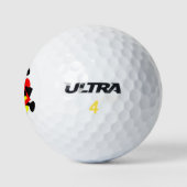 ジグソーピース4 ゴルフボール (ロゴ)