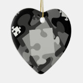 ジグソーピース4 セラミックオーナメント (右)