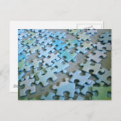 ジグソーピース ポストカード (正面/裏面)