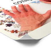 ジグソーポスターの喜びパズル ポスター (角)