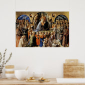 ジグソーヴァージンの戴冠 ポスター (キッチン)