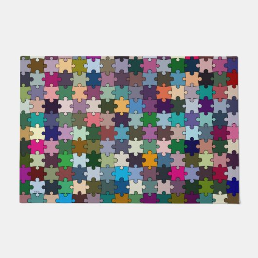 ジグソー形式 ドアマット (正面)