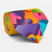 ジグソー ネクタイ (ロール)