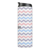 ジグパーソナライズされたザグ タンブラー (回転右)