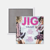 ジグマグネット マグネット (正面/裏面)