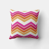 ジグモダングカラフルザグパターンガーリー クッション (裏面)