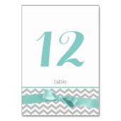 ジグモダングザグザグテーブル番号カード テーブルナンバー (裏面)