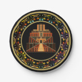 ジグラート紙プレート ペーパープレート (正面)