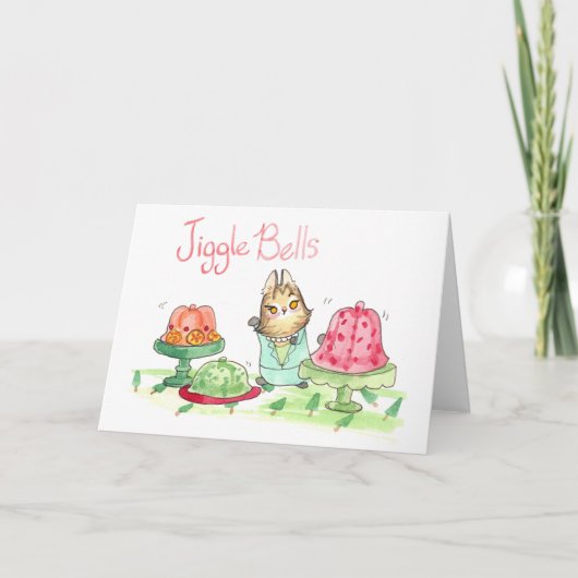 ジグルベルグリーティングカード カード (正面)